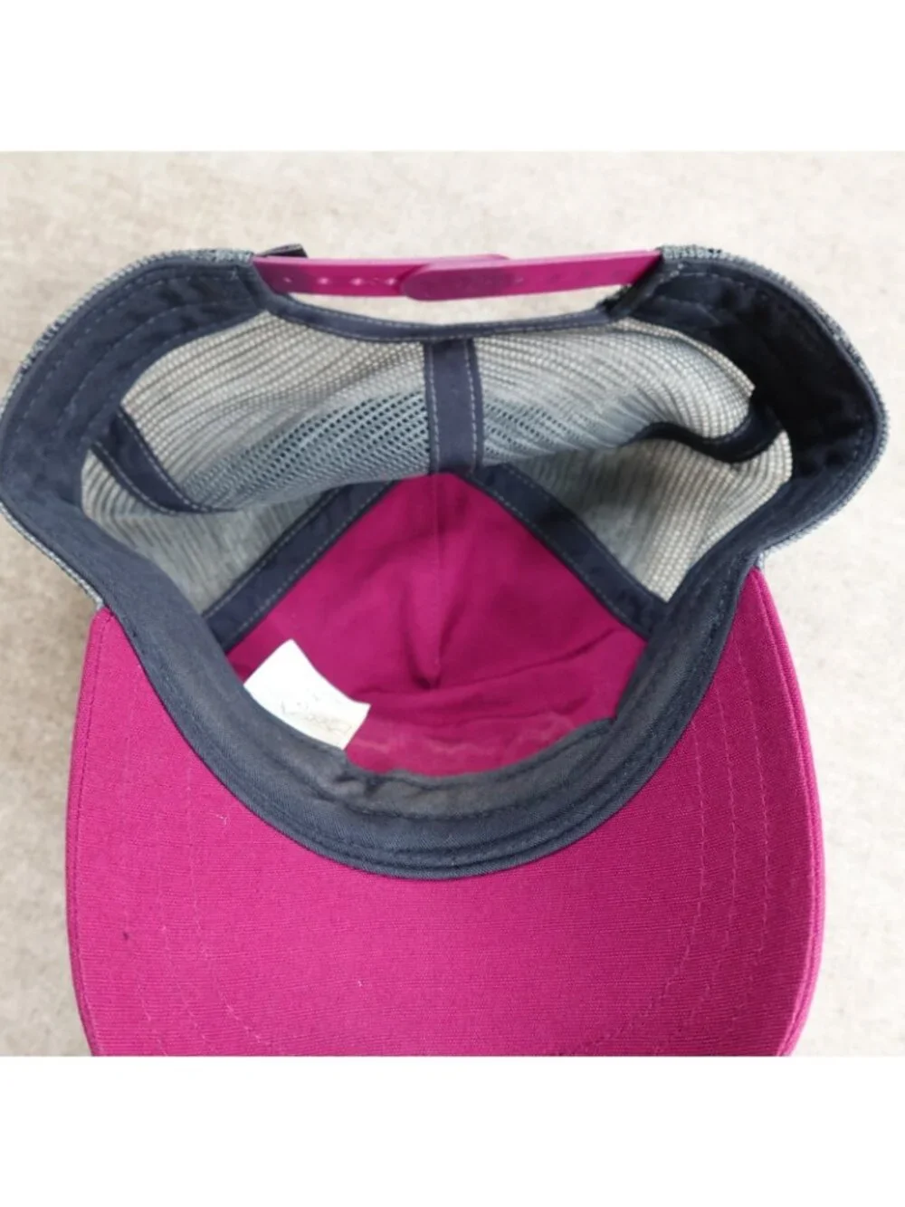 Patagonia Womens Hat Blue Snapback Trucker Fitzroy Bear